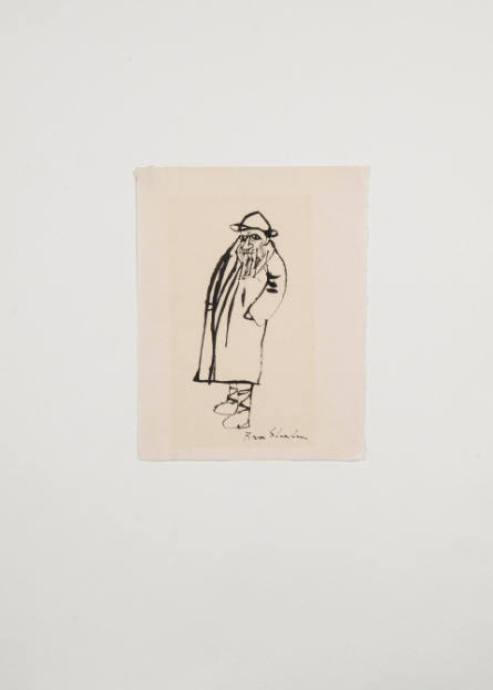 Standing Figure, Hands in Overcoat Pocket, from The World of Sholom Aleichem