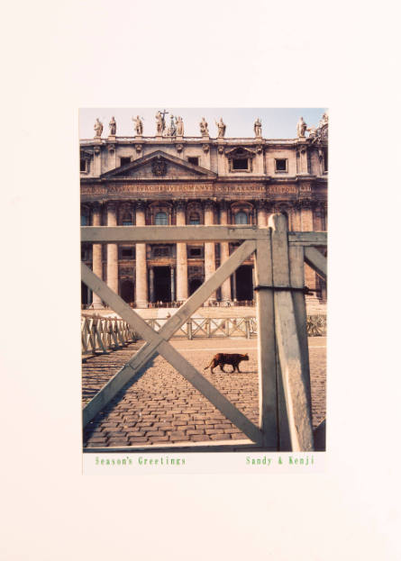 DOUBLE CROSS, 1990, St. Peter's Basilica, Vatican CIty, Rome