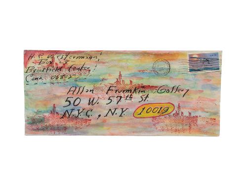 One envelope from H.C. Westermann to Allan Frumkin Gallery