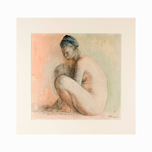 Crouching Nude