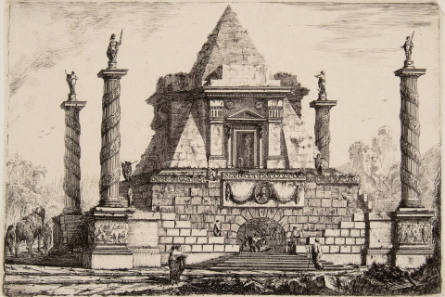 View of a Funerary Monument (Exhumation)