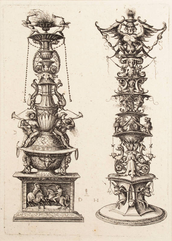 Two Designs for Candelabra