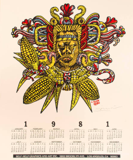 Untitled [1981 calendar]