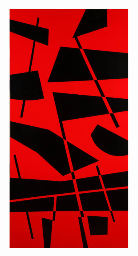 Composición rojo y negro [Red and Black Composition]