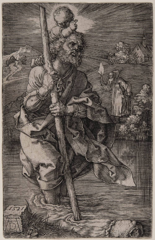 Saint Christopher Facing Right