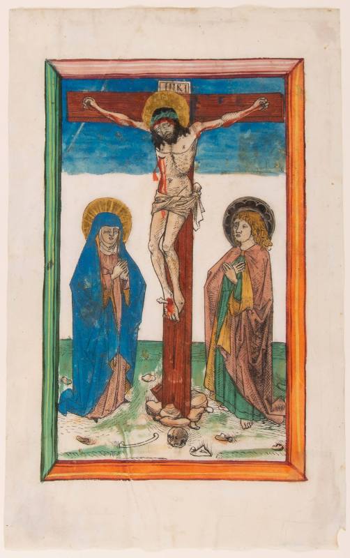 Christ on the Cross between the Virgin and Saint John (Canon Crucifixion)