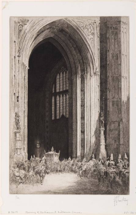 Opening of Parliament, Victoria Tower