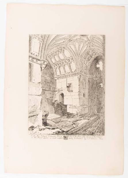 King's Lynn, Red Mount Chapel, plate 15 from A Series of Etchings Illustrative of the Architectural Antiquities of Norfolk