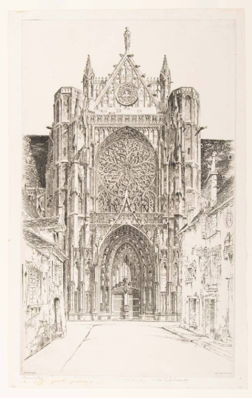 Gothic Glory, Sens Cathedral (Sens: Cathédrale de Saint Etienne or Sens North Portal)