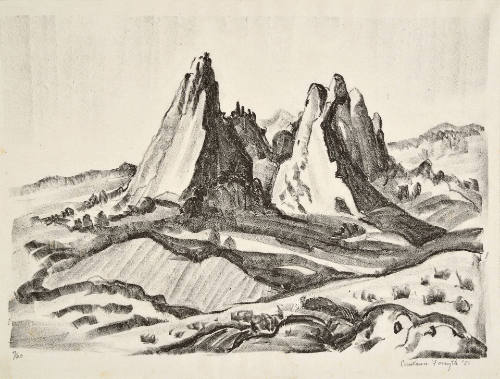 Untitled [The Garden of the Gods]