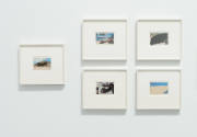 Installation view of "Ellsworth Kelly: Postcards," Blanton Museum of Art, The University of Tex…