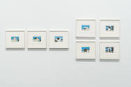 Installation view of "Ellsworth Kelly: Postcards," Blanton Museum of Art, The University of Tex…