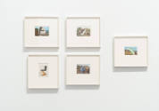 Installation view of "Ellsworth Kelly: Postcards," Blanton Museum of Art, The University of Tex…