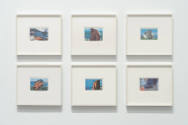 Installation view of "Ellsworth Kelly: Postcards," Blanton Museum of Art, The University of Tex…