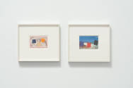 Installation view of "Ellsworth Kelly: Postcards," Blanton Museum of Art, The University of Tex…