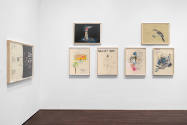 Installation view of "Terry Allen: MemWars," Blanton Museum of Art, The University of Texas at …