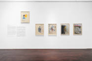 Installation view of "Terry Allen: MemWars," Blanton Museum of Art, The University of Texas at …