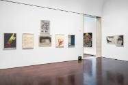 Installation view of "Terry Allen: MemWars," Blanton Museum of Art, The University of Texas at …