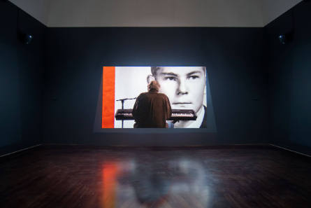 Installation view of "Terry Allen: MemWars," Blanton Museum of Art, The University of Texas at …