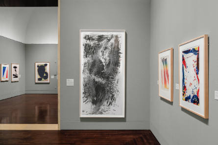 Installation view of "Without Limits: Helen Frankenthaler, Abstraction, and the Language of Pri…