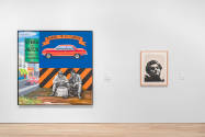 Installation view of "Pop Crítico/Political Pop: Expressive Figuration in the Americas, 1960s-1…