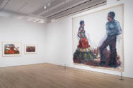 Installation view of "Border Vision: Luis Jiménez’s Southwest," Blanton Museum of Art, The Univ…