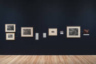 Installation view of "After Michelangelo, Past Picasso: Leo Steinberg’s Library of Prints," Bla…