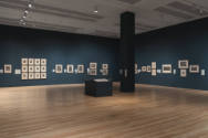 Installation view of "After Michelangelo, Past Picasso: Leo Steinberg’s Library of Prints," Bla…