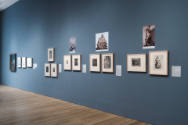 Installation view of "After Michelangelo, Past Picasso: Leo Steinberg’s Library of Prints," Bla…