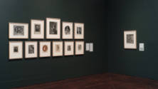 Installation view of "The Artist at Work," Blanton Museum of Art, The University of Texas at Au…