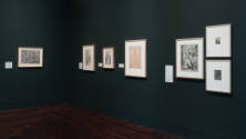 Installation view of "The Artist at Work," Blanton Museum of Art, The University of Texas at Au…