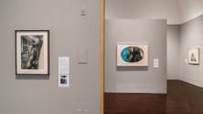 Installation view of "Charles White: Celebrating the Gordon Gift," Blanton Museum of Art, The U…