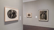 Installation view of "Charles White: Celebrating the Gordon Gift," Blanton Museum of Art, The U…