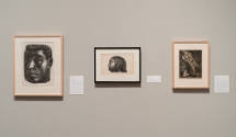 Installation view of "Charles White: Celebrating the Gordon Gift," Blanton Museum of Art, The U…