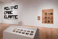Installation view of "Words/Matter: Latin American Art and Language at the Blanton," Blanton Mu…