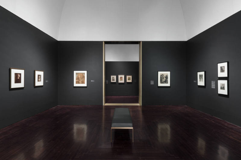 Installation view of "Ideas in Sensuous Form: The international Symbolist Movement," Blanton Mu…