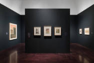 Installation view of "Ideas in Sensuous Form: The international Symbolist Movement," Blanton Mu…