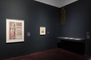 Installation view of "Ideas in Sensuous Form: The international Symbolist Movement," Blanton Mu…