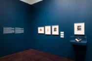 Installation view of "Framing Eugène Atget: Photography and Print Culture in Nineteenth-Century…