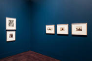 Installation view of "Framing Eugène Atget: Photography and Print Culture in Nineteenth-Century…