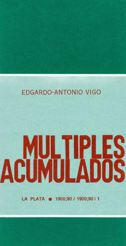 Portfolio Cover, from Múltiples Acumulados [Accumulated Multiples]