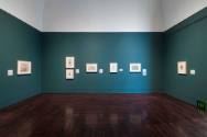 Installation view of "Illusion and Imagination: Pictorial Decorations for Architectural Spaces,…