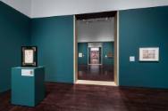 Installation view of "Illusion and Imagination: Pictorial Decorations for Architectural Spaces,…