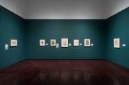 Installation view of "Illusion and Imagination: Pictorial Decorations for Architectural Spaces,…