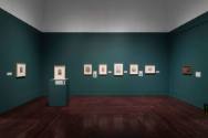 Installation view of "Illusion and Imagination: Pictorial Decorations for Architectural Spaces,…