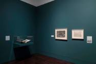 Installation view of "Illusion and Imagination: Pictorial Decorations for Architectural Spaces,…