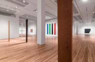 Installation view of "Form into Spirit: Ellsworth Kelly’s ‘Austin’," Blanton Museum of Art, The…