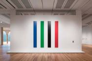 Installation view of "Form into Spirit: Ellsworth Kelly’s ‘Austin’," Blanton Museum of Art, The…