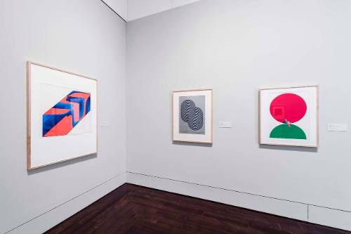 Installation view of "Line Form Color," Blanton Museum of Art, The University of Texas at Austi…