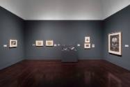 Installation view of "Dancing with Death," Blanton Museum of Art, The University of Texas at Au…